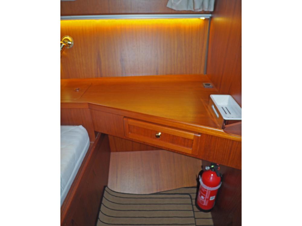 Cabine arri&egrave;re, H&eacute;bergements